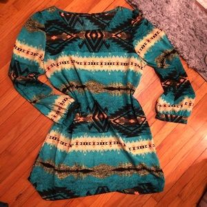 Vintage Shop Tribal Dress